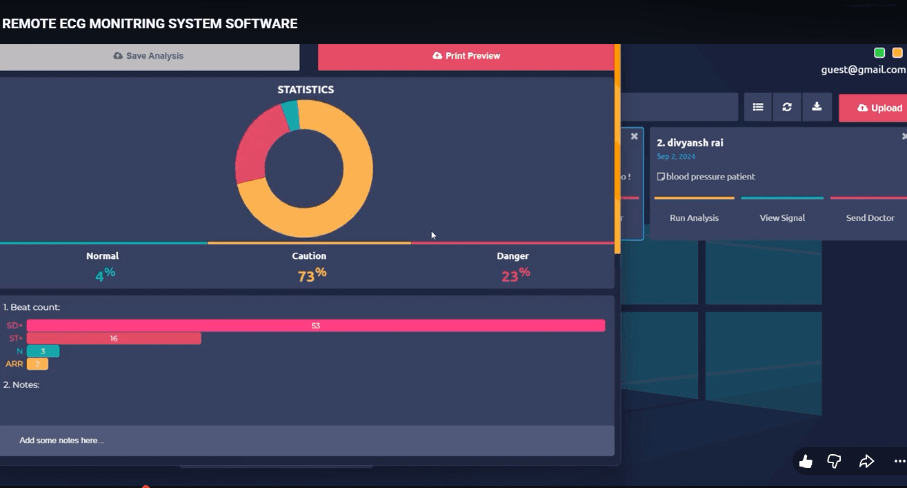 Remote ECG Monitoring screenshot 1