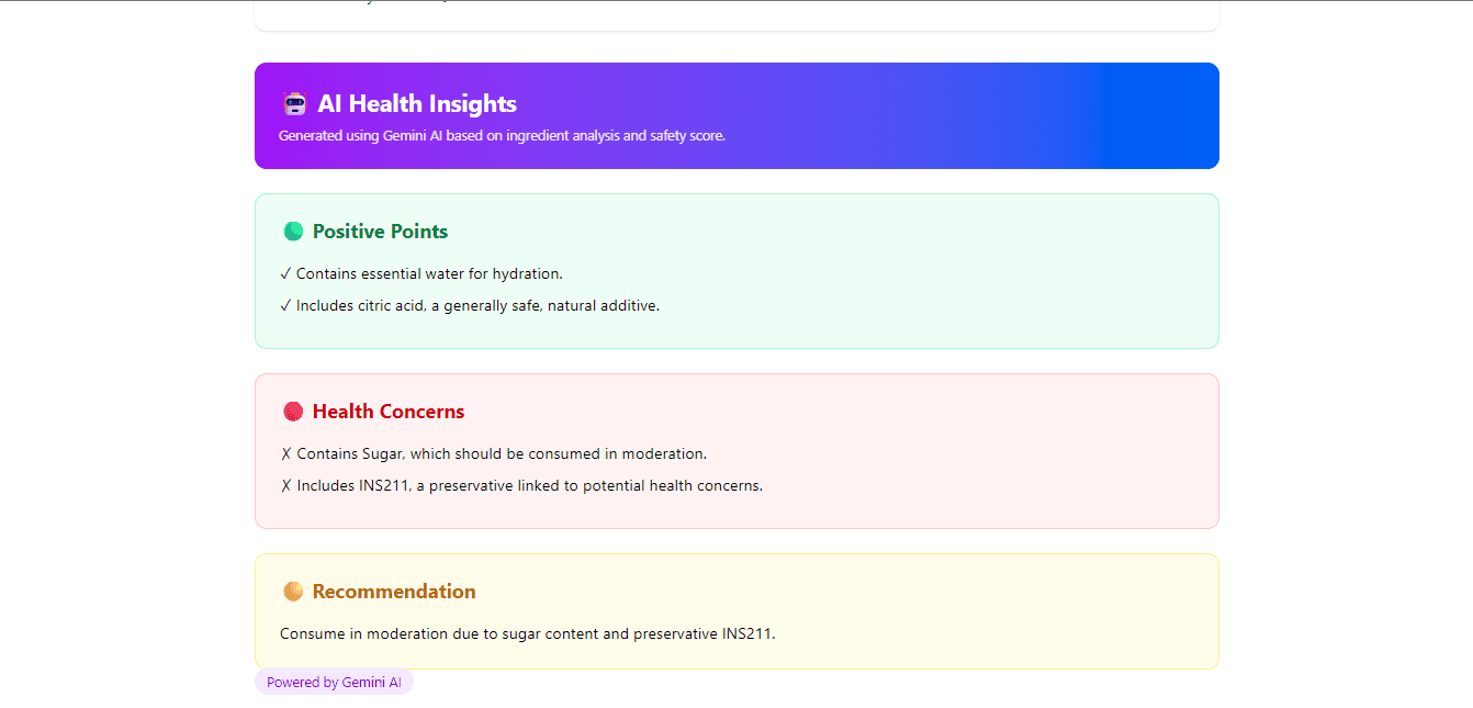 IngredientInsight AI screenshot 4